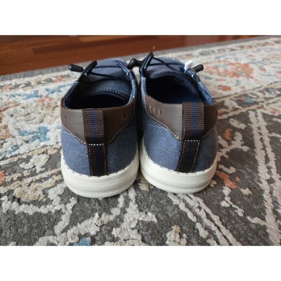 Neq Nunn Bush Brewski Moc Toe Men's Slip On Size 9.5 M Men’s Color Blue - Picture 3 of 9